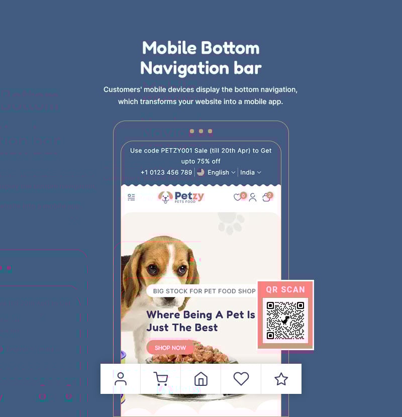 Petzy - 宠物食品和宠物商店多用途 Shopify 2.0 响应式主题