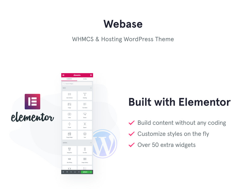 Webbase - WHMCS 和托管 WordPress 主题 #49282