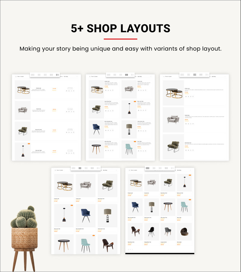 Homeify Mega Wood–家具家居–装饰 Shopify 2.0 主题