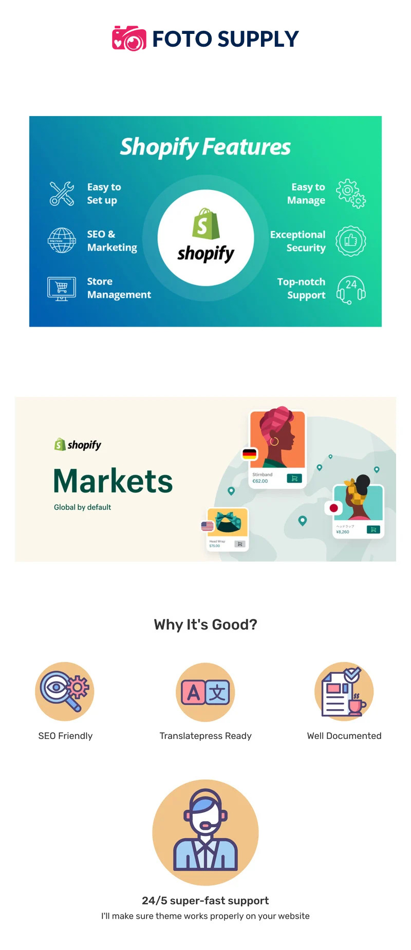 Foto Supply - 图片和摄影艺术 Shopify 主题 #340363