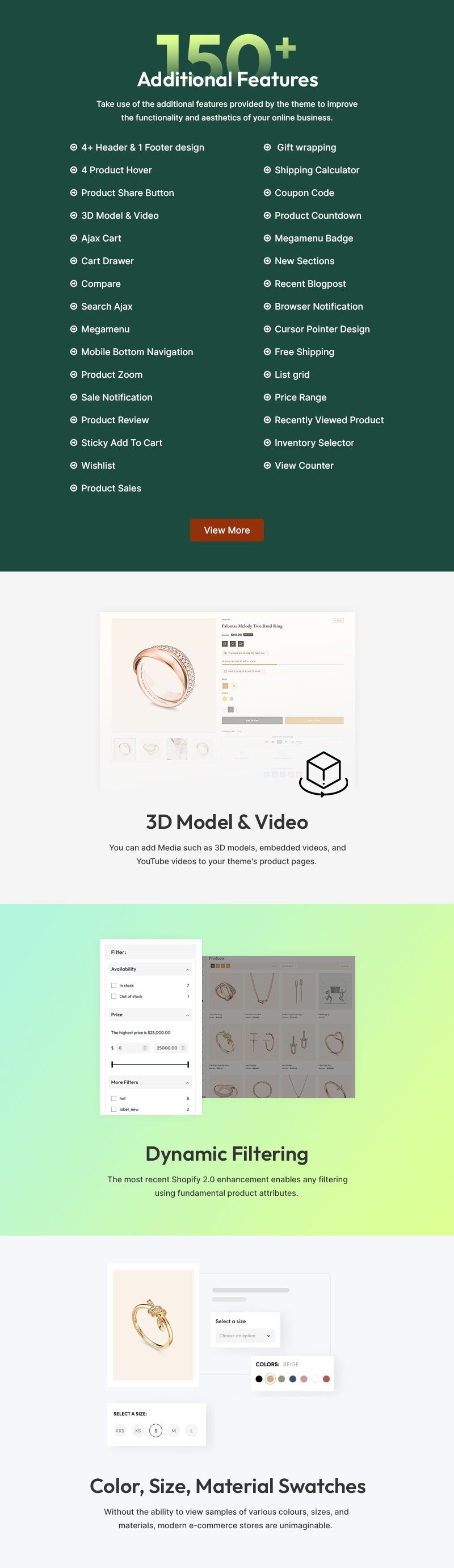 Skystone - 现代珠宝店 Shopify 2.0 响应式主题 #388652