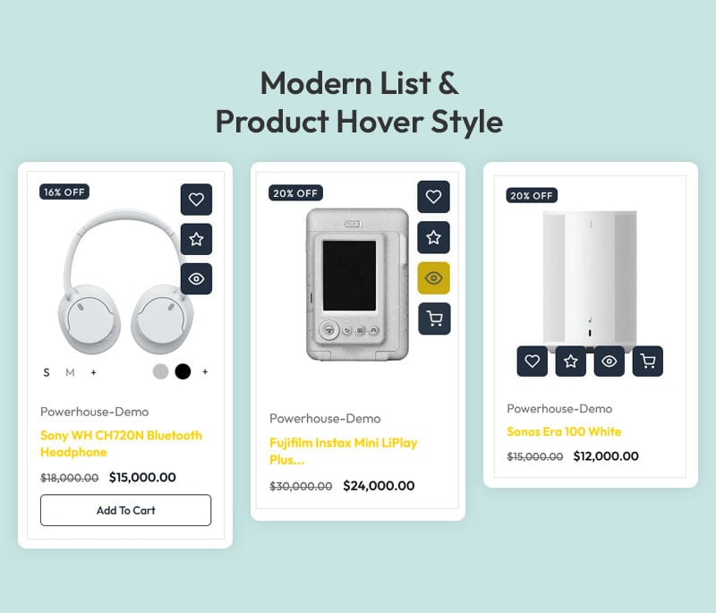 Powerhouse - 电子产品和小工具大型商店多用途 Shopify 2.0 响应式主题