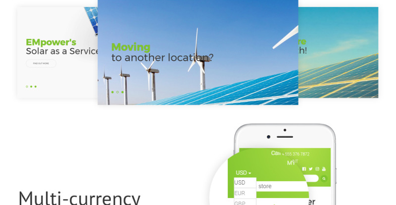 EMpower-太阳能Shopify主题 #58455