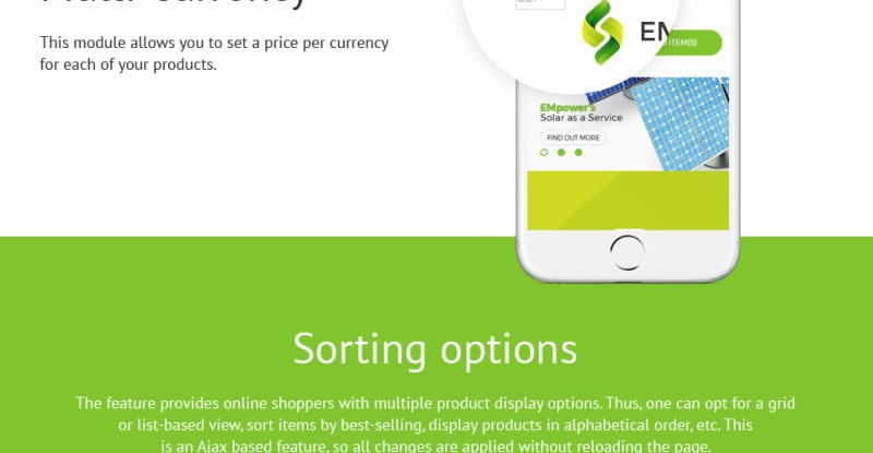 EMpower-太阳能Shopify主题 #58455