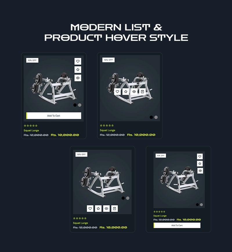 Fitfinity - 健身器材和运动时尚商店 Shopify 2.0 响应式主题