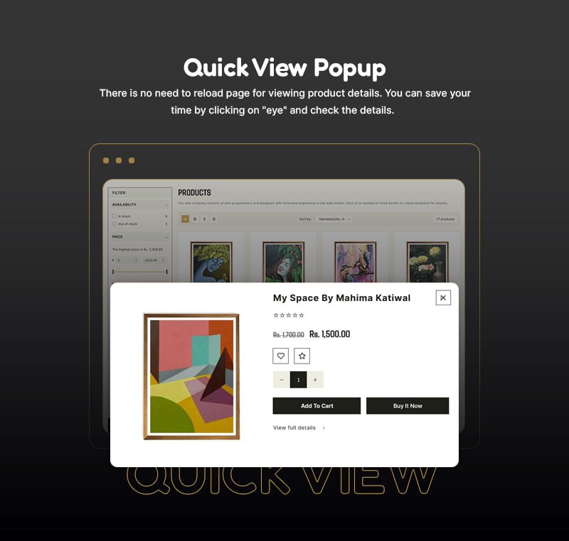 Artistro - 艺术绘画和手工工艺品商店多用途 Shopify 2.0 响应式主题