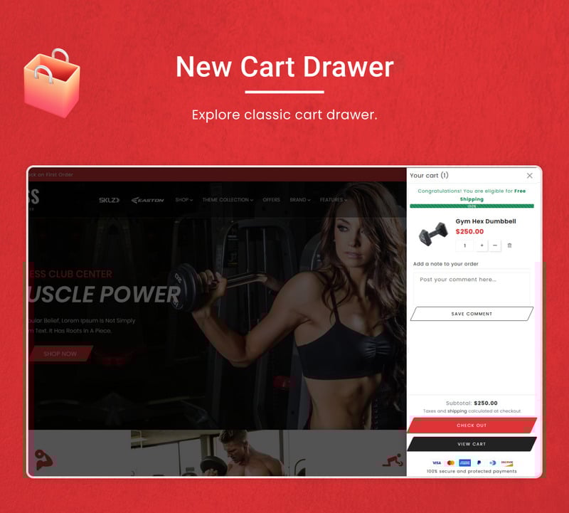 Fitness Mega Gym–Sports Extreme–营养超级 Shopify 商店