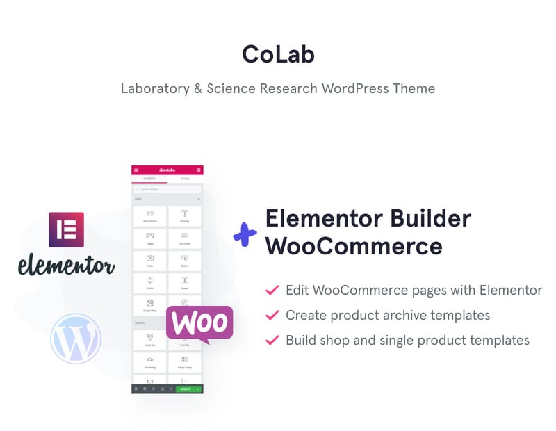 CoLab - 实验室和科学研究 WordPress 主题 #47543