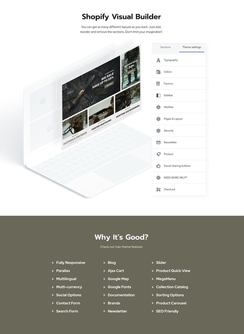 Kardone 狩猎和户外 Shopify 主题 #207540