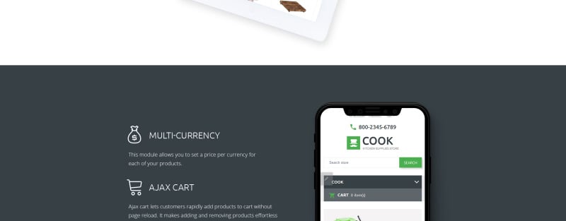 Cook Store 多用途 Shopify 主题 #60059