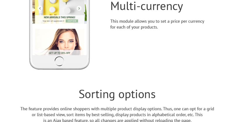 BeautyHouse-化妆品商店Shopify主题 #63389