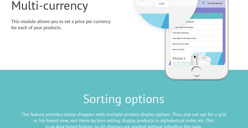 伊莱克斯-电子商店响应式Shopify主题 #63429