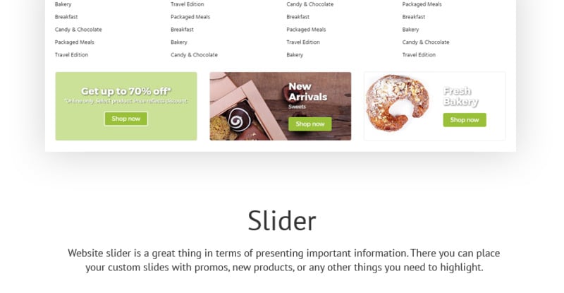 食物篮-食物商店Shopify主题 #63575