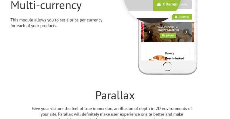 食物篮-食物商店Shopify主题 #63575