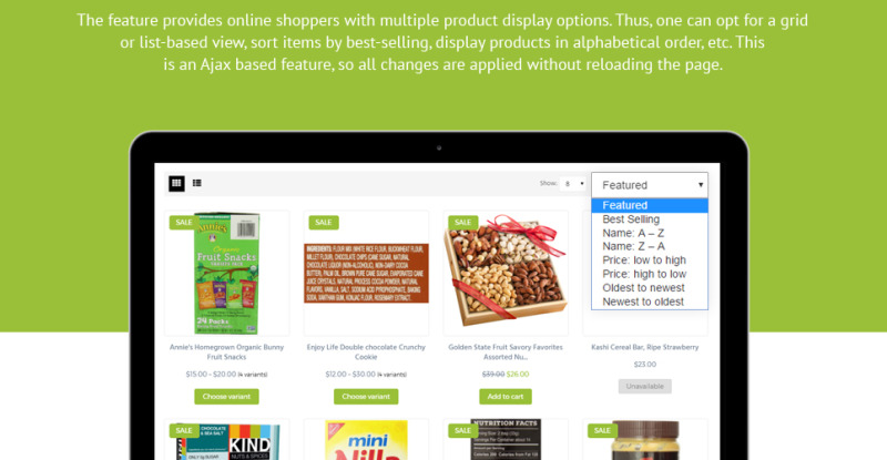 食物篮-食物商店Shopify主题 #63575