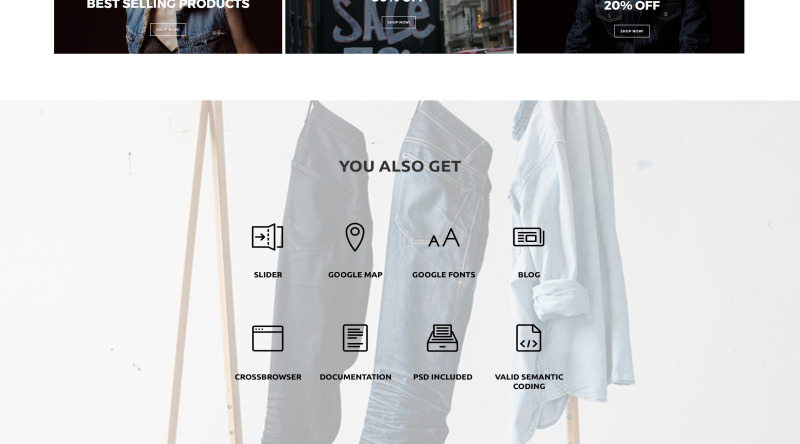 时尚商店响应式Shopify主题 #63580