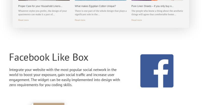 亚麻和蕾丝响应Shopify主题 #63634