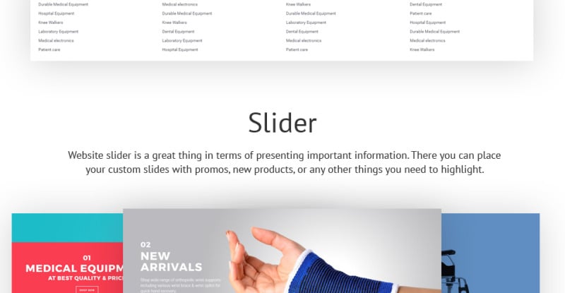 医疗设备响应式Shopify主题 #63801