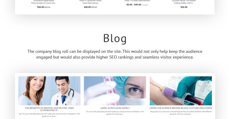 医疗设备响应式Shopify主题 #63801