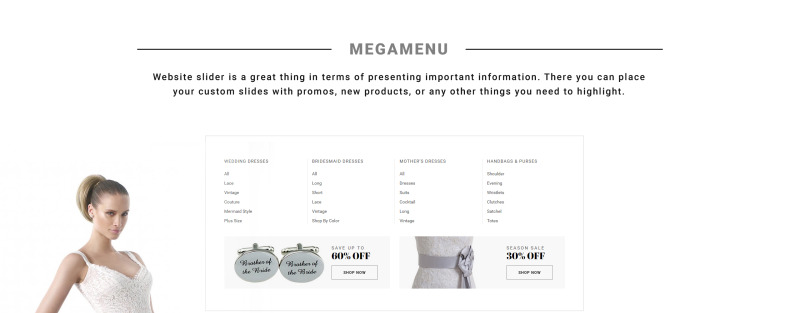 婚礼商店响应式Shopify主题 #63913