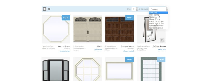 窗口响应Shopify主题 #63914