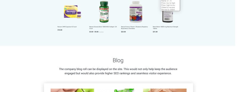 Pharmaso-药店Shopify主题 #63974