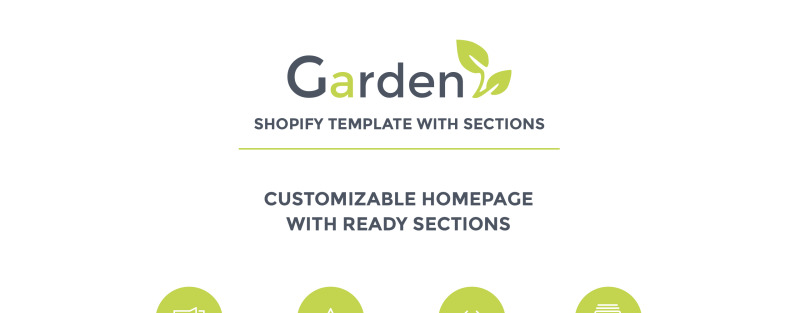 园林设计响应式Shopify主题 #64035