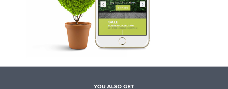 园林设计响应式Shopify主题 #64035