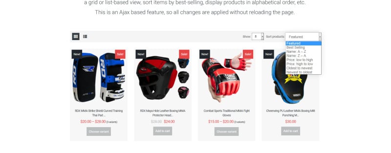 武术响应式Shopify主题 #64086