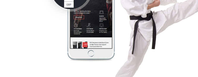 武术响应式Shopify主题 #64086