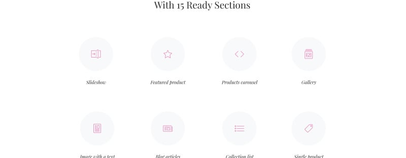 亚麻和蕾丝响应Shopify主题 #64087