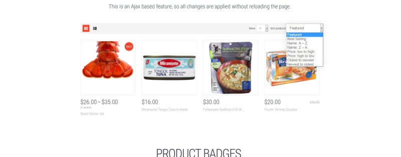 海鲜餐厅响应式Shopify主题 #64352