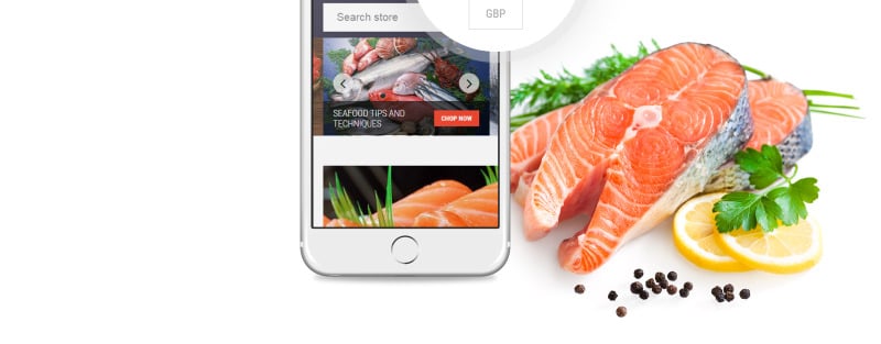 海鲜餐厅响应式Shopify主题 #64352