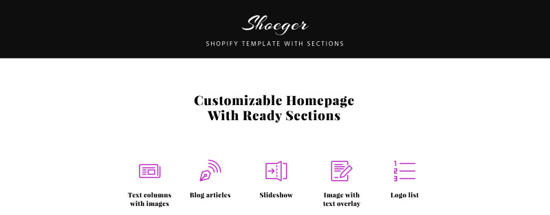 鞋店响应式Shopify主题 #64380