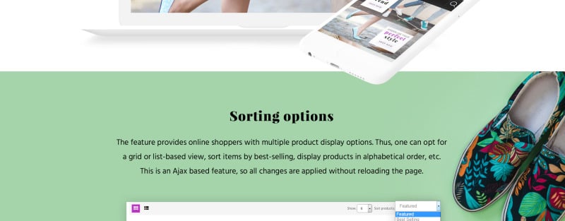 鞋店响应式Shopify主题 #64380