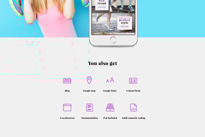 鞋店响应式Shopify主题 #64380