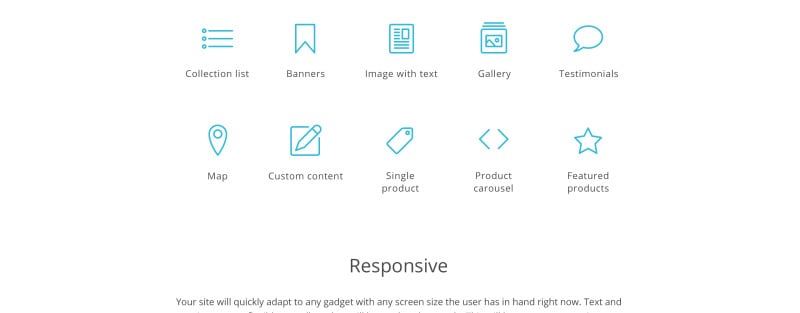 电子商店响应式Shopify主题 #64635