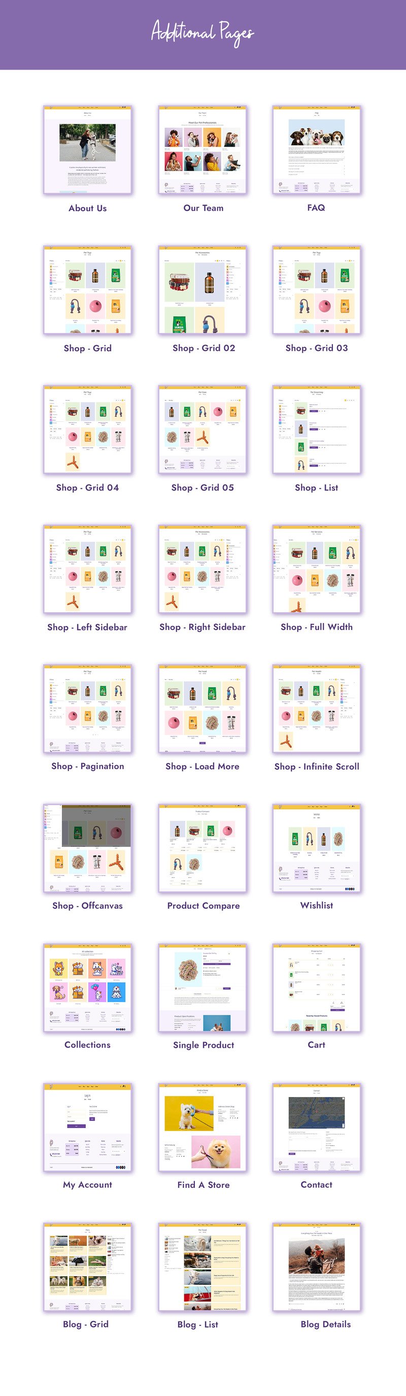 Petshoppe - 宠物商店 Shopify 主题 #247400