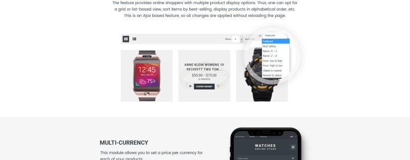 手表-网上商店Shopify主题 #65812