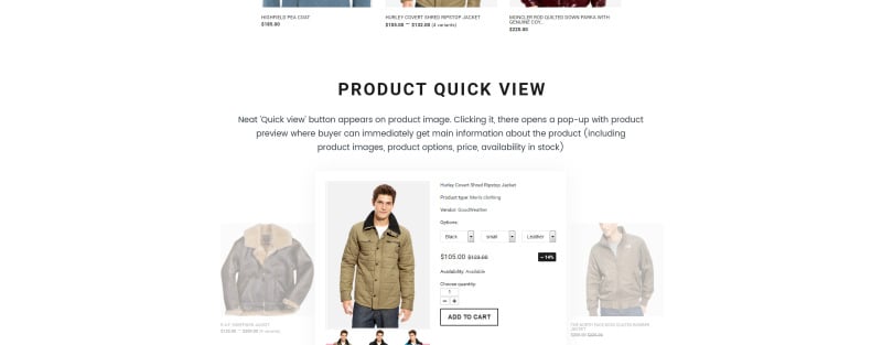 GoodWeather-户外服装Shopify主题 #65823