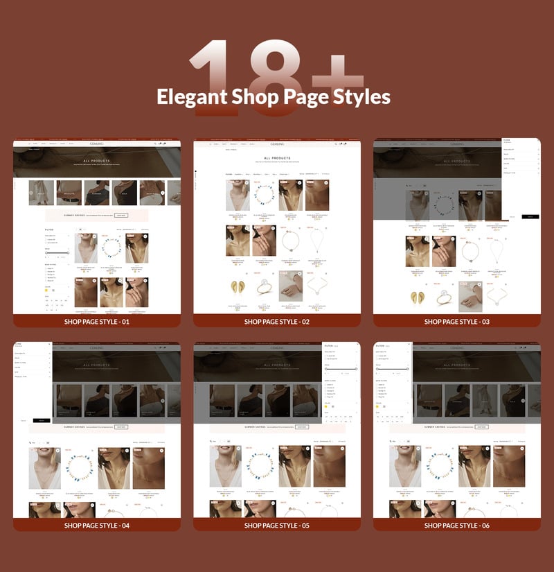 Gemling-珠宝店 Shopify 主题 #413228