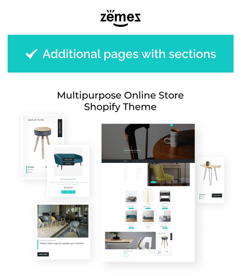 Furnitto - 家具店 Shopify 主题 #65766