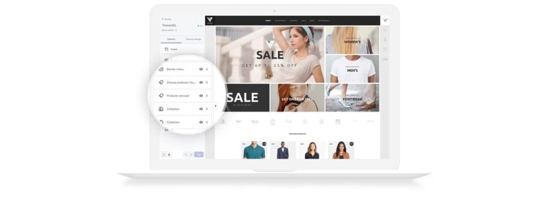 Vanessa-服装店Shopify主题 #68535