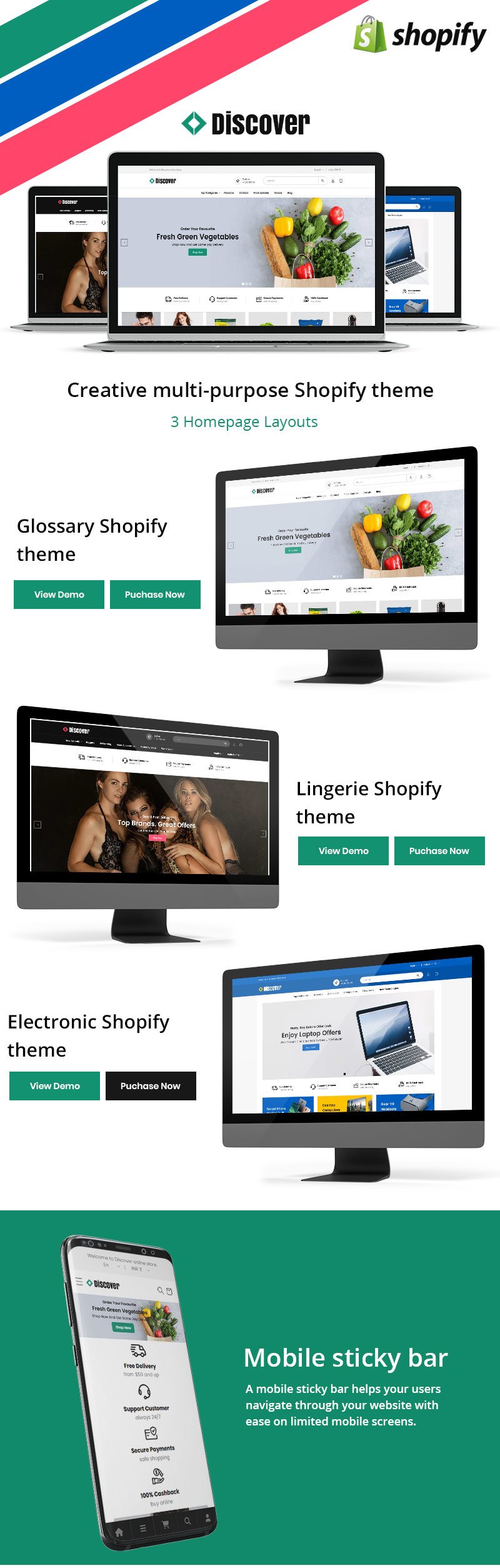 发现多功能电子产品 - Lingrie Bra Shopify OS 2.0 主题