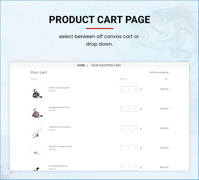 Fish Beats - 超级钓鱼 Shopify 2.0 响应式主题 #282866