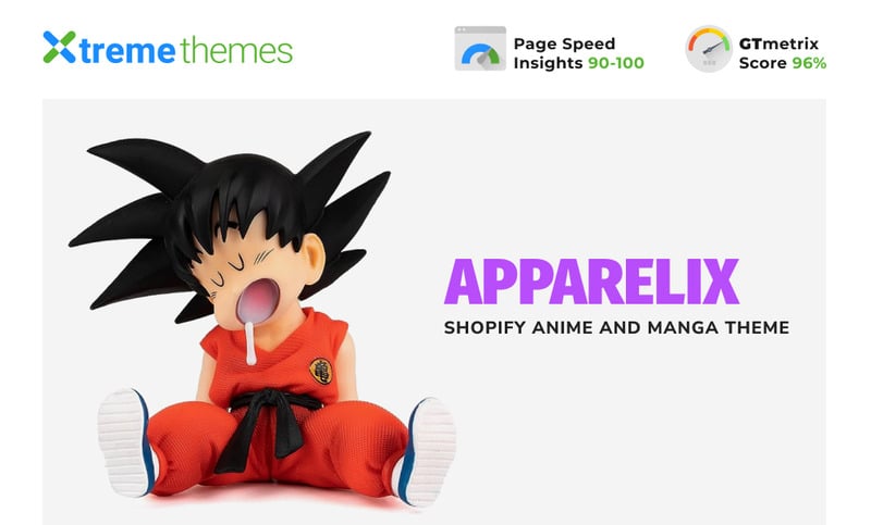 Apparelix - 动漫和漫画商店 Shopify 主题 #361780