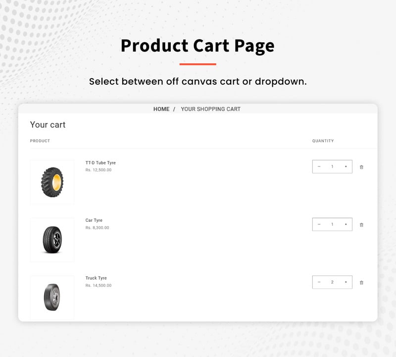 Blackrider - Mega Spareparts Shopify 2.0 主题