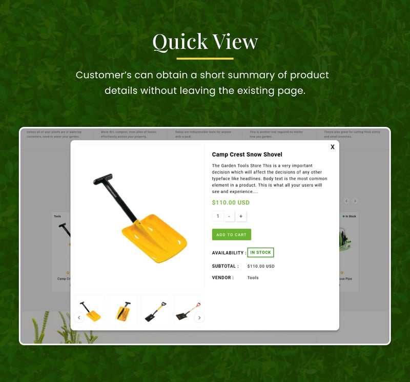 Gardenia - Mega Tools Plant Super Shopify 商店