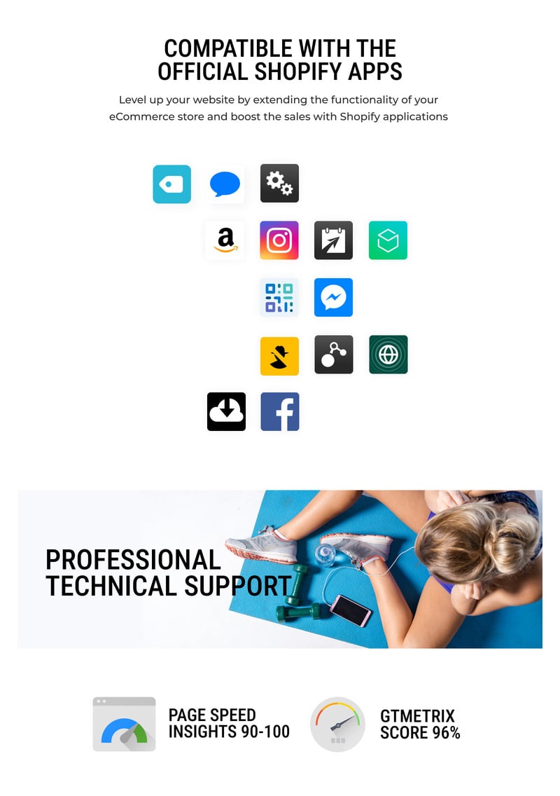 Fitrue-体育商店多页清洁Shopify主题 #81890