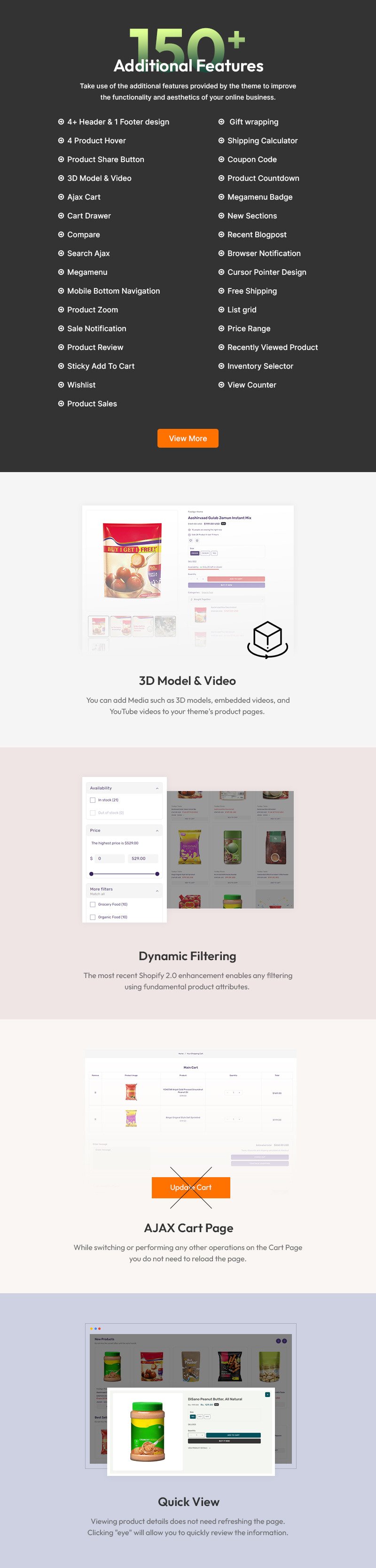 FreshMart - 有机食品、水果和蔬菜电子商务 Shopify 2.0 响应式主题